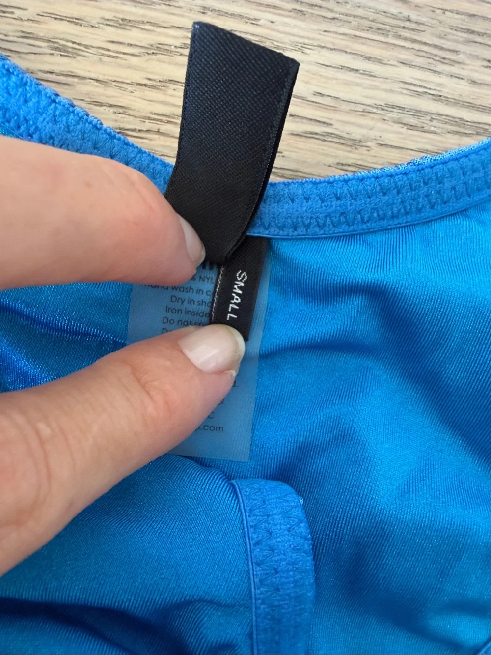 triangl swimwear smocked bandeau